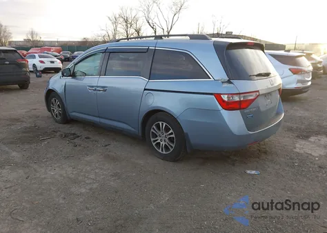 2011 Honda Odyssey Ex-L from USA, damaged, VIN 5FNRL5H60BB097645